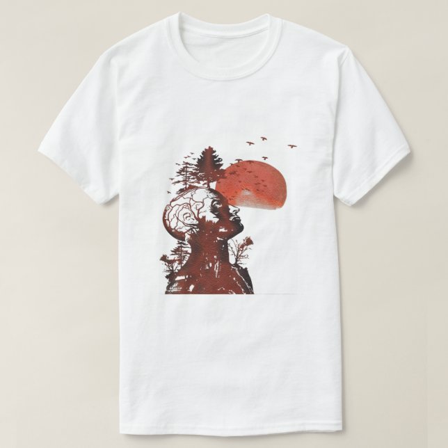 T-shirt Halloween pour hommes femmes T (Design devant)