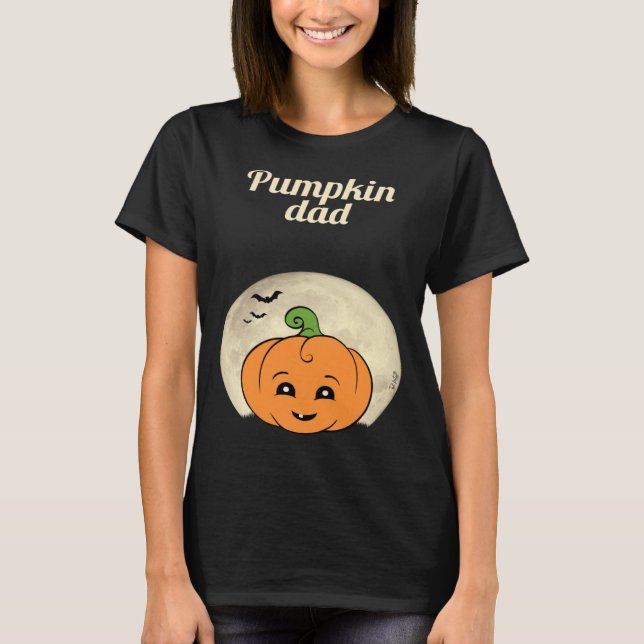 T-shirt Halloween Pregnancy Dad Expecting Twin Babies Pump (Devant)