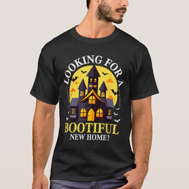 T-shirt Halloween Real Estate Agent Funny Realtor Bootiful (Devant)