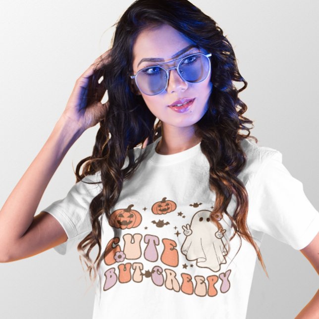 T-SHIRT HALLOWEEN RETRO SUPER CUTE MAIS DÉPLAISANT (Créateur téléchargé)