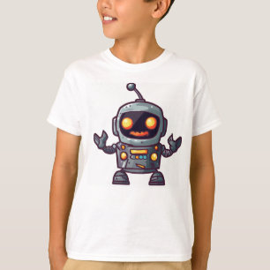 T-shirt Halloween robot amusant