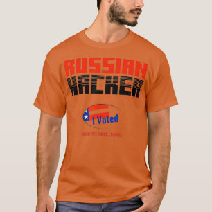 T-shirt Halloween russe Hacker Costume Design