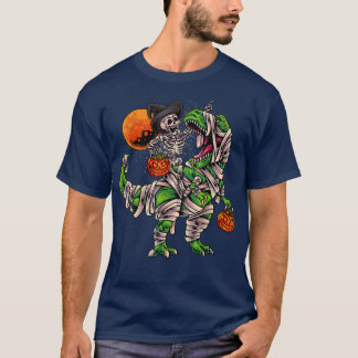 T-shirt Halloween s Pour Garçons Enfants Hommes Skeleton é