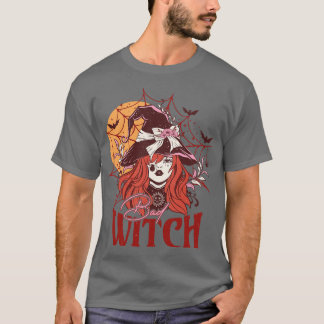 T-shirt Halloween sorcière 2