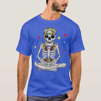 T-shirt Halloween Squelette Joueur Vidéo Jeu Garçons Homme