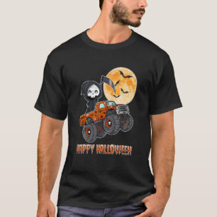 T-shirt Halloween Squelette Zombie équitation Monster Cami