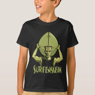 T-shirt Halloween surfant Frankenstein