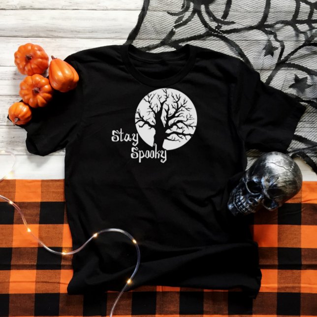 T-shirt Halloween Tee - Restez Éffrayant : arbre Déplaisan (Créateur téléchargé)