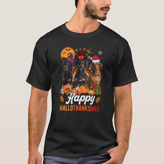 T-shirt Halloween Thanksgiving Christmas Halloth