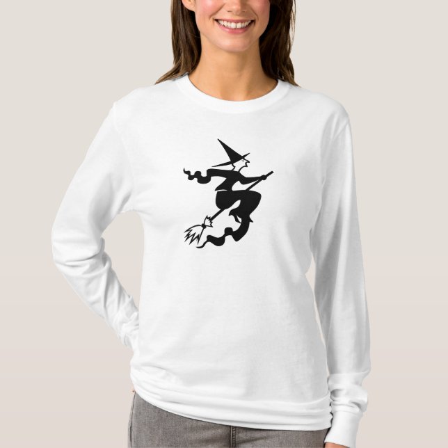 T-Shirt HALLOWEEN TRADITIONNEL WITCH (Devant)