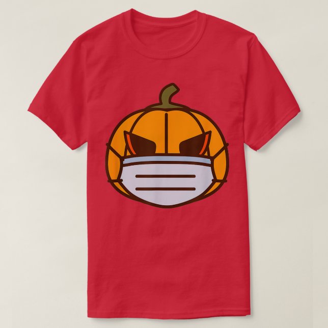 T-shirt Halloween Trick ou Traiter Citrouille Effrayant Ha (Design devant)