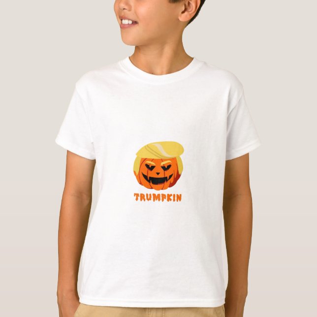 T-shirt Halloween Trumpkin (Devant)