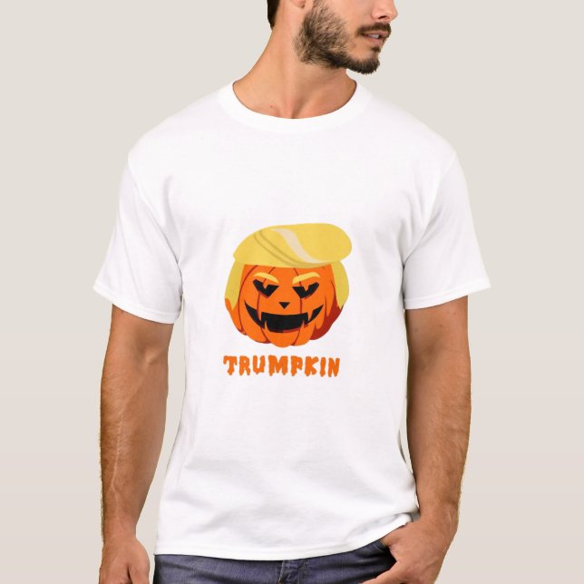 T-shirt Halloween Trumpkin (Devant)
