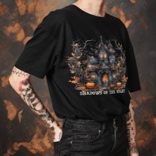 T-shirt Halloween Unisex "Ombres de la nuit" Gothique