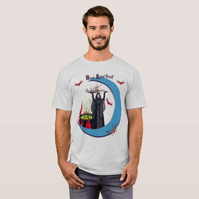 T-shirt Halloween Unisex pour le plaisir Éffrayant (Devant entier)