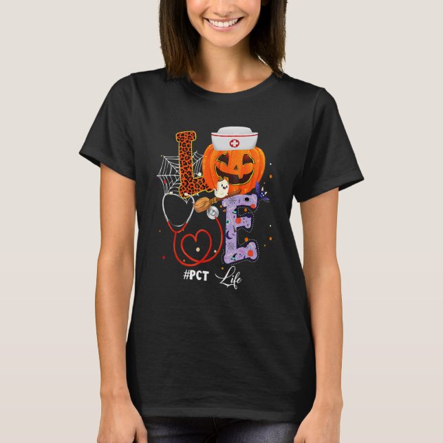 T-shirt Halloween vibes PCT Life Pumpkin Nurse Outfit for  (Devant)