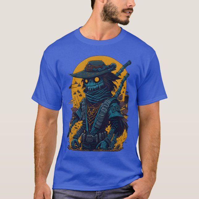 T-shirt halloween vintage (Devant)