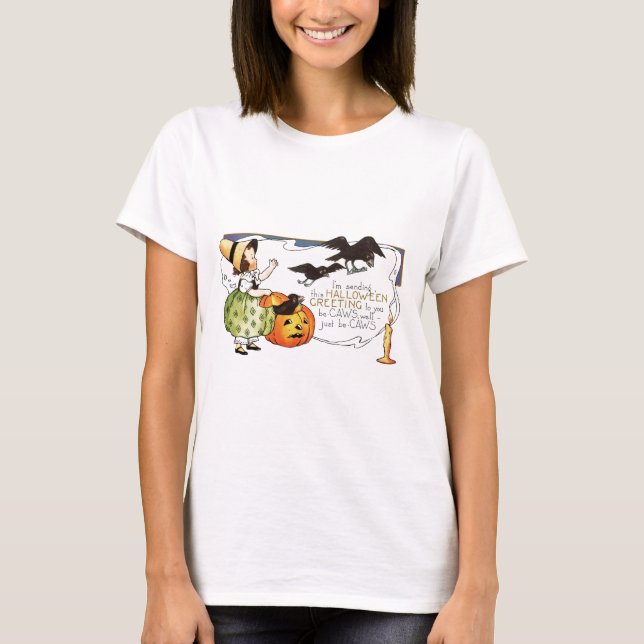 T-shirt Halloween vintage (Devant)