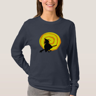 T-shirt Halloween Witch et Moon Shirt