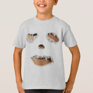 T-shirt Halloween Zombie déchiré vêtements