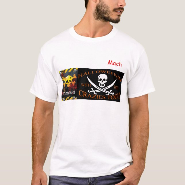 T-shirt Halloweenin avec le Crazies, aussi ! (Devant)