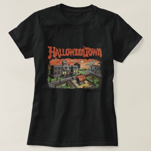 T-shirt halloweentown (Design devant)