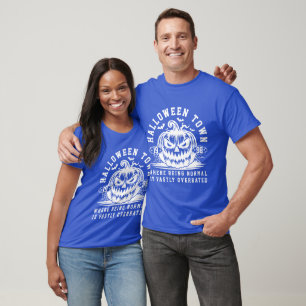 T-SHIRT HALLOWEWEEN TOWN UNISEX SHIRTS