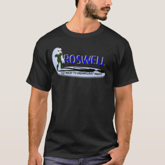 T-shirt Hallucination de Roswell dans le bleu