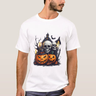 T-shirt Haloween Basic Men T Shirt