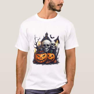 T-shirt Haloween Basic Men T Shirt