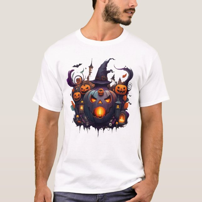 T-SHIRT HALOWEEN BASIC TEL (Devant)