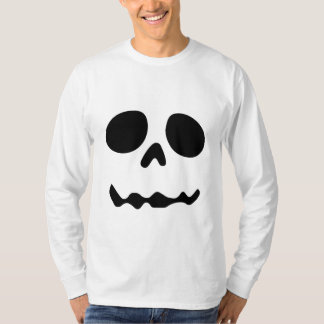 T-shirt Haloween face à la peur