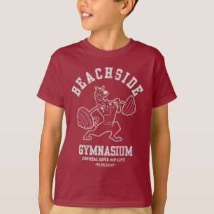 T-shirt Haltérophilie "de gymnase près de la plage" de