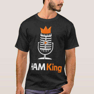 T-shirt HAM King Microphone Opérateur Funny HAM