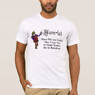 T-shirt Ham Radio Hamlet Pile-Up Bataillons Citation T-shi
