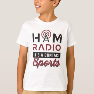 T-shirt HAM Radio Opérateur Code amateur Antenne Idée cade