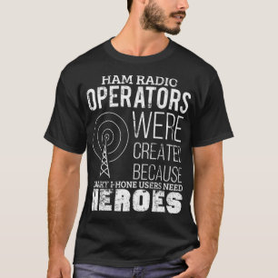 T-shirt Ham Radio Operator Funny Radio Amateur Papa Mens