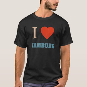 T-shirt Hambourg Hamburger Nord Allemagne Port Bas