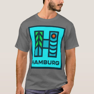 T-shirt Hambourg New York Buffalo NY Lake Erie WNY 1