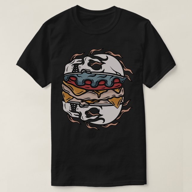 T-shirt Hamburger et1 (Design devant)