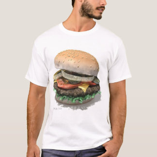 T-shirt Hamburger parfait