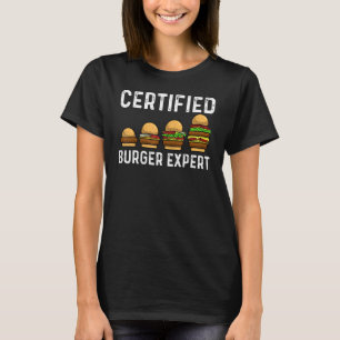 T-shirt Hamburger Pour Hommes Femmes Nourriture Cheeseburg