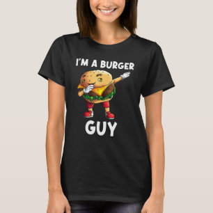 T-shirt Hamburger Pour Hommes Papa Burger Cheeseburger Foo