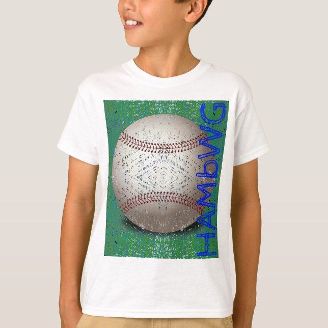 T-shirt HAMbWG - Chemise T pour enfants - Baseball (Devant)