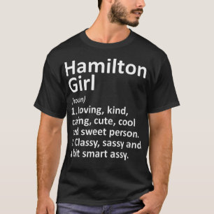 T-shirt Hamilton Girl Oh Ohio