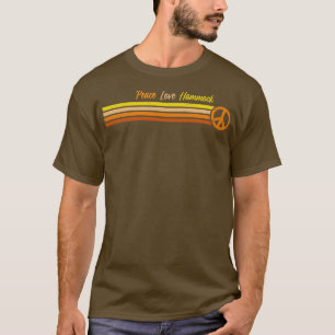 T-shirt Hammock Sunset Retro Stripes