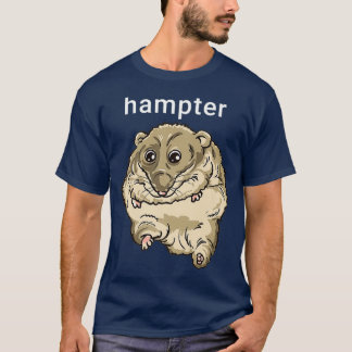 T-shirt Hampter Funny Hamster Dank Mème Premium