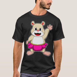 T-shirt Hamster à Dance avec jupe