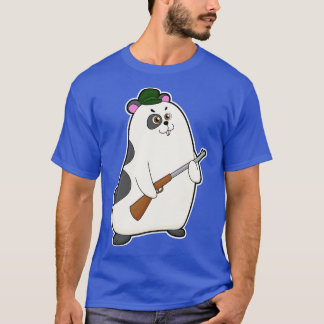 T-shirt Hamster à Hunter avec pistolet