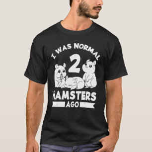T-shirt Hamster Animaux Animaux Cute Cages Ball Roue Alime